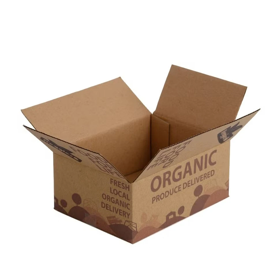 Caja corrugada de una sola capa