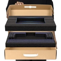 Caja de envío de electrónica